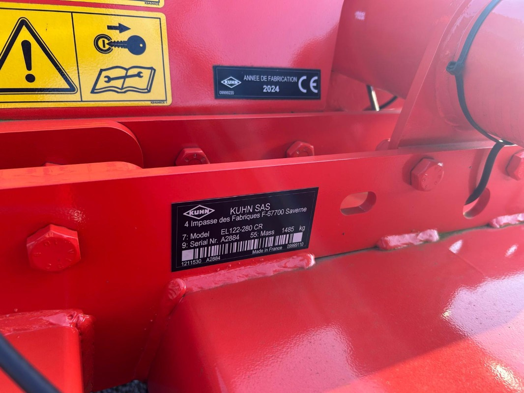 Kuhn EL 122-280 - Jordforbedring maskin: bilde 4 Kuhn EL 122-280 - Jordforbedring maskin: bilde 4