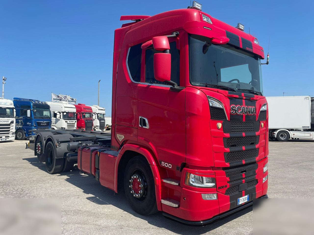 SCANIA S500 - Container-transport/ Vekselflak lastebil: bilde 1 SCANIA S500 - Container-transport/ Vekselflak lastebil: bilde 1