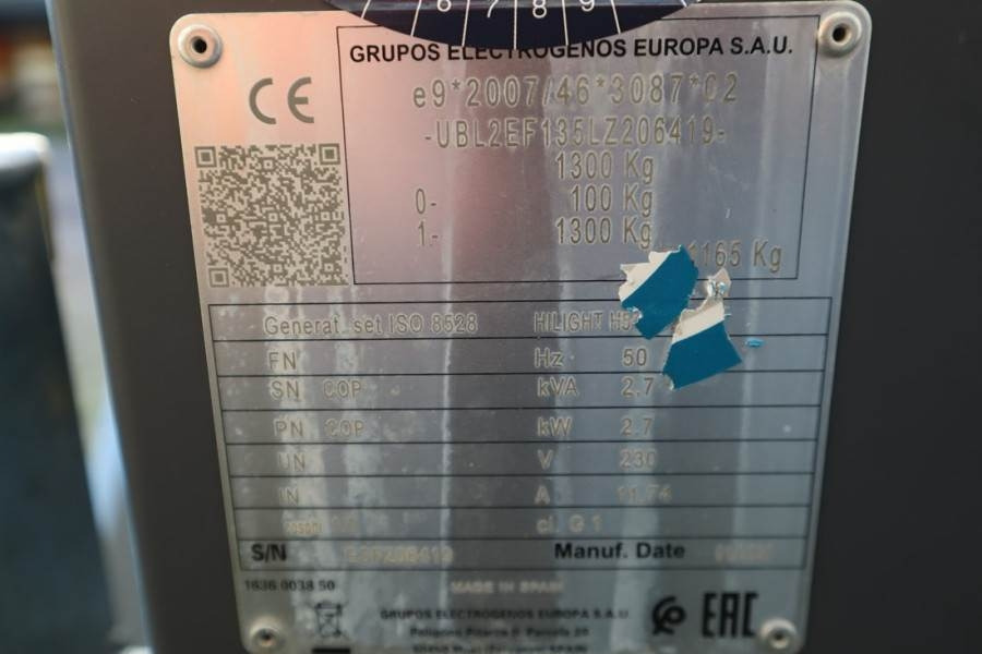 Lysmast Atlas Copco HiLight H5+ SV2 Valid inspection, *Guarantee! Max: bilde 8