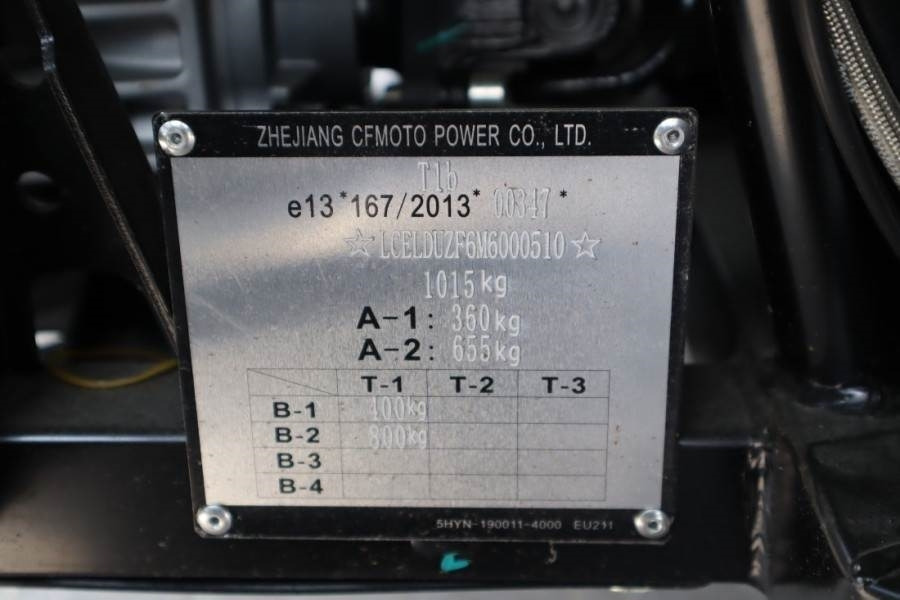 ATV/ Quad CFMoto UFORCE600 Valid Inspection, *Guarantee! Dutch Regi: bilde 7