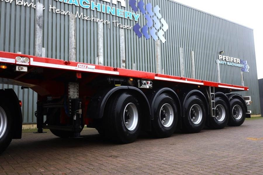 Faymonville MAX410 The MAX410 with hydro-mechanical" steering - Åpen semitrailer: bilde 2 Faymonville MAX410 The MAX410 with hydro-mechanical" steering - Åpen semitrailer: bilde 2