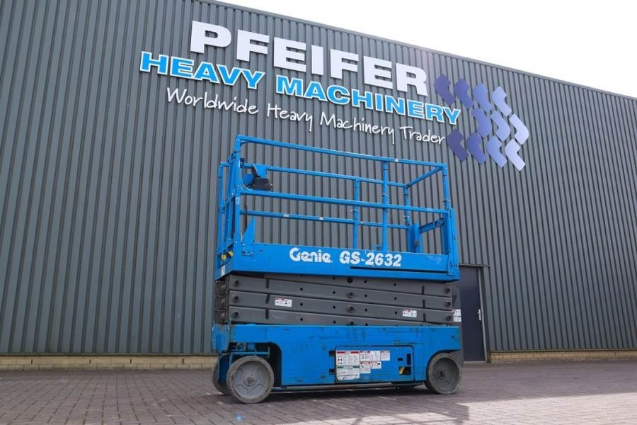 Genie GS2632 Electric, Working Height 10m, 227kg Capacit - Sakselift: bilde 1 Genie GS2632 Electric, Working Height 10m, 227kg Capacit - Sakselift: bilde 1