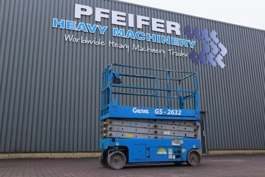 Genie GS2632 Electric, Working Height 10m, 227kg Capacit - Sakselift: bilde 1 Genie GS2632 Electric, Working Height 10m, 227kg Capacit - Sakselift: bilde 1