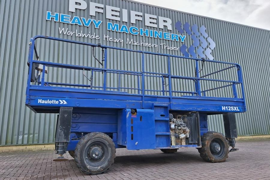 Haulotte H12SXL Diesel, 4x4 Drive, 12m Working Height, 700k - Sakselift: bilde 1 Haulotte H12SXL Diesel, 4x4 Drive, 12m Working Height, 700k - Sakselift: bilde 1