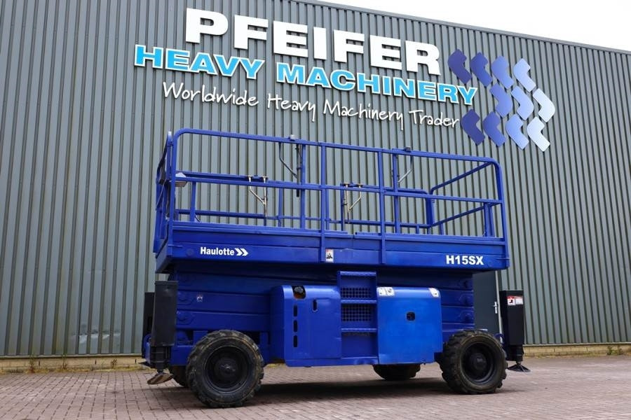 Haulotte H15SX Diesel, 4x4 Drive 15 Working Height, 500kg C - Sakselift: bilde 1 Haulotte H15SX Diesel, 4x4 Drive 15 Working Height, 500kg C - Sakselift: bilde 1