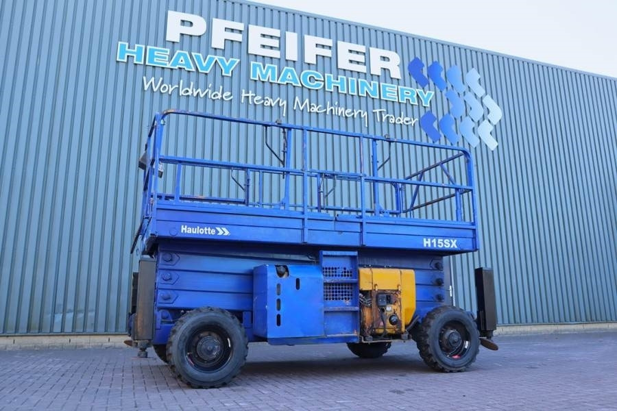 Haulotte H15SX New Tyres, Diesel, 4x4 Drive, 15 Working Hei - Sakselift: bilde 1 Haulotte H15SX New Tyres, Diesel, 4x4 Drive, 15 Working Hei - Sakselift: bilde 1