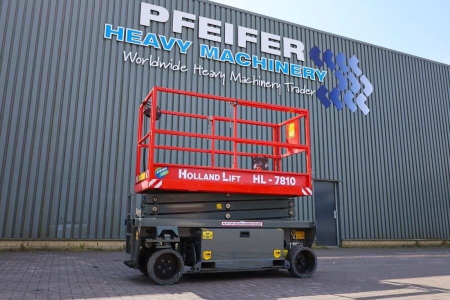 Holland Lift Ecostar HL-7810 Electric, 10m Working Height, 450k - Sakselift: bilde 1 Holland Lift Ecostar HL-7810 Electric, 10m Working Height, 450k - Sakselift: bilde 1