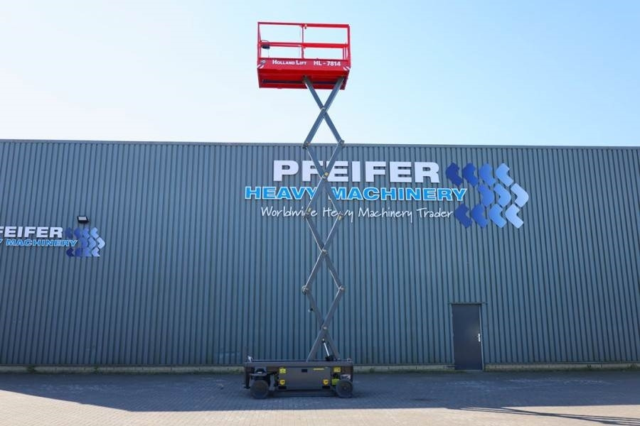 Holland Lift Ecostar HL-7814 Electric, 10m Working Height, 450k - Sakselift: bilde 3 Holland Lift Ecostar HL-7814 Electric, 10m Working Height, 450k - Sakselift: bilde 3