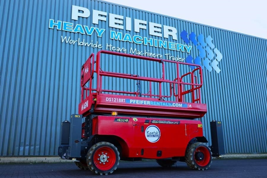 Magni DS1218RT Valid inspection, Diesel, 4x4 Drive, 12m - Sakselift: bilde 1 Magni DS1218RT Valid inspection, Diesel, 4x4 Drive, 12m - Sakselift: bilde 1