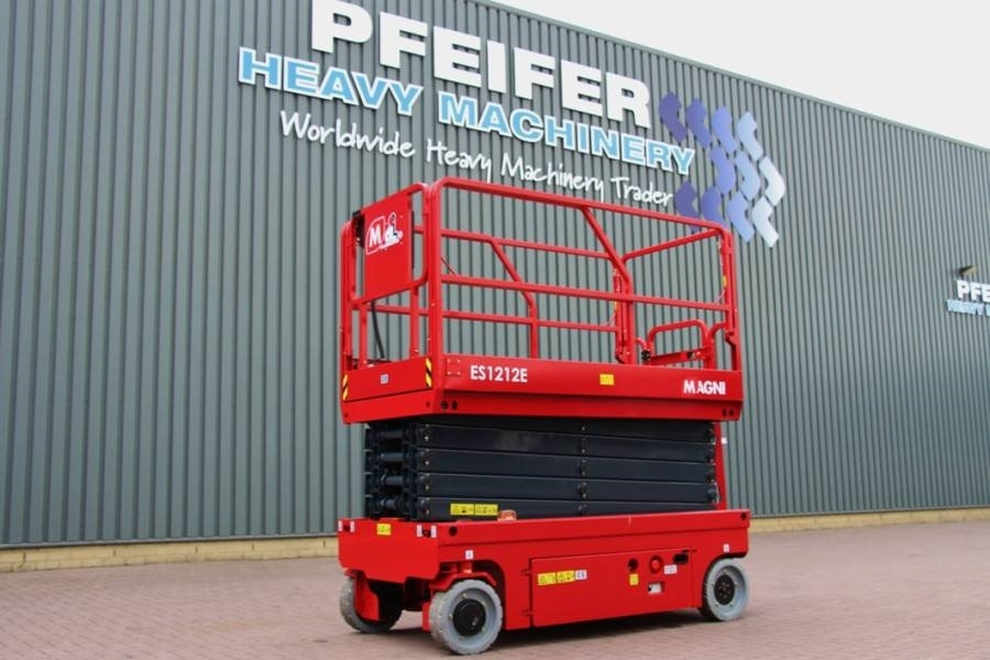 Magni ES1212E Electric, 12m Working Height, 320kg Capaci - Sakselift: bilde 1 Magni ES1212E Electric, 12m Working Height, 320kg Capaci - Sakselift: bilde 1