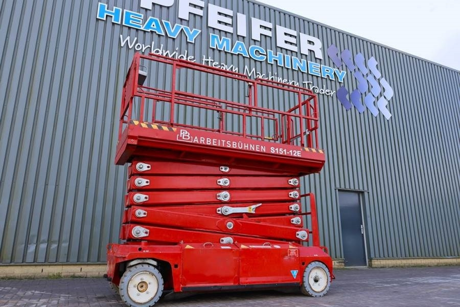 PB LIFT S151-12E Electric, 15m Working Height, 550kg - Sakselift: bilde 1 PB LIFT S151-12E Electric, 15m Working Height, 550kg - Sakselift: bilde 1