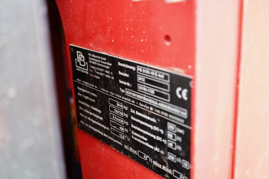 Sakselift PB LIFT S151-19E 4x4 Electric, 4x4 Drive, 15m Working: bilde 18