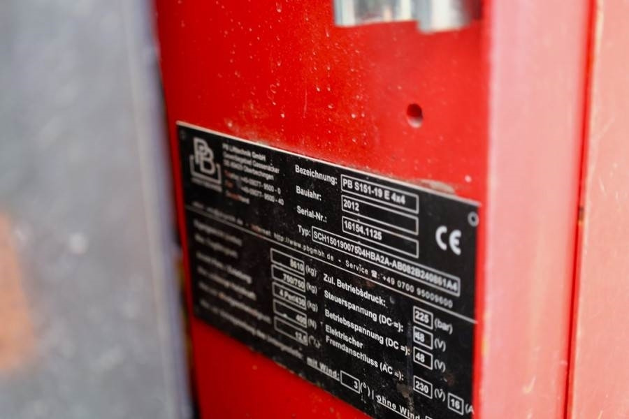 Sakselift PB LIFT S151-19E 4x4 Electric, 4x4 Drive, 15m Working: bilde 5