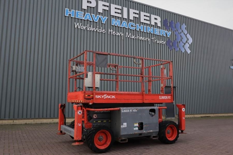SkyJack SJ6826 Diesel, 4x4 Drive, 10m Working Height, 567k - Sakselift: bilde 1 SkyJack SJ6826 Diesel, 4x4 Drive, 10m Working Height, 567k - Sakselift: bilde 1