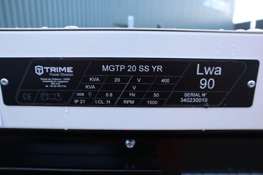 Trime MGTP 20 SS YR Valid inspection, *Guarantee! Diesel - Elektrisk generator: bilde 5 Trime MGTP 20 SS YR Valid inspection, *Guarantee! Diesel - Elektrisk generator: bilde 5