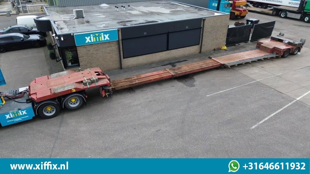 Broshuis 2-ass. Dubbel 2x uitschuifbare dieplader met afneembare nek / 2x gestuu - Lavloader semitrailer: bilde 1 Broshuis 2-ass. Dubbel 2x uitschuifbare dieplader met afneembare nek / 2x gestuu - Lavloader semitrailer: bilde 1