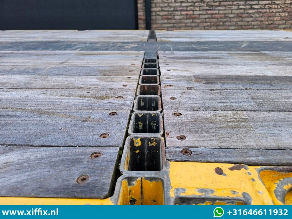 Åpen semitrailer Broshuis 3-ass. Vlakke dubbel 2x uitschuifbare oplegger / 3x gestuurd: bilde 12