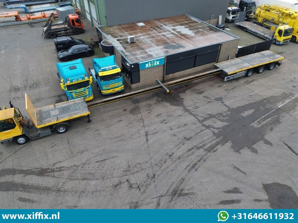 Broshuis 3-ass. Vlakke dubbel 2x uitschuifbare oplegger / 3x gestuurd - Åpen semitrailer: bilde 2 Broshuis 3-ass. Vlakke dubbel 2x uitschuifbare oplegger / 3x gestuurd - Åpen semitrailer: bilde 2