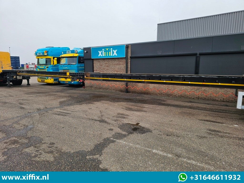 Åpen semitrailer Broshuis 3-ass. Vlakke dubbel 2x uitschuifbare oplegger / 3x gestuurd: bilde 11