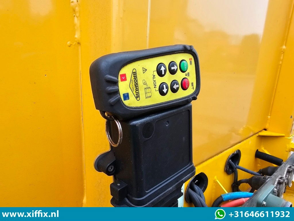 Åpen semitrailer Broshuis 3-ass. Vlakke dubbel 2x uitschuifbare oplegger / 3x gestuurd: bilde 9