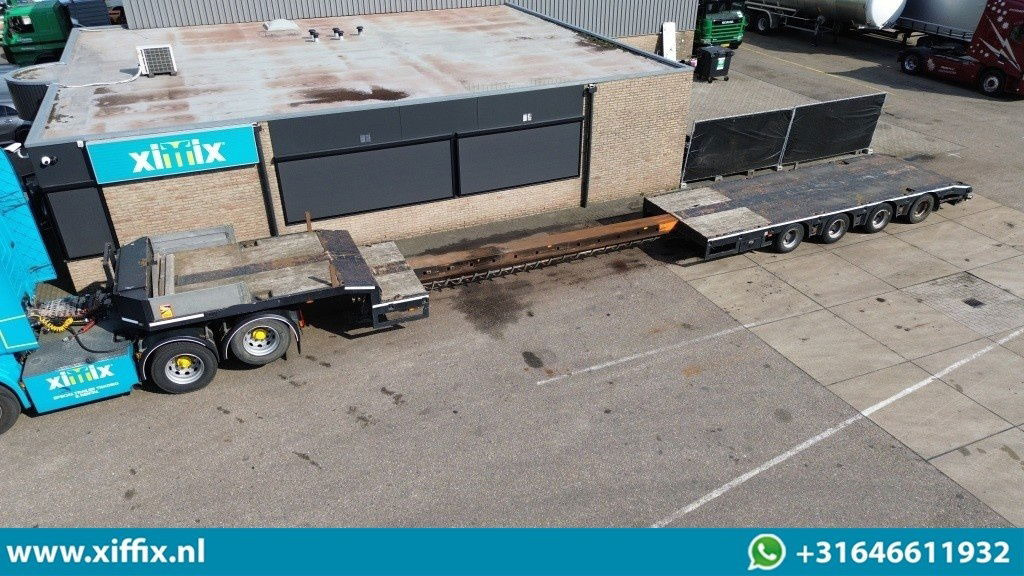 Broshuis 4-ass. Uitschuifbare semi dieplader / 2x naloop gestuurd - Lavloader semitrailer: bilde 1 Broshuis 4-ass. Uitschuifbare semi dieplader / 2x naloop gestuurd - Lavloader semitrailer: bilde 1