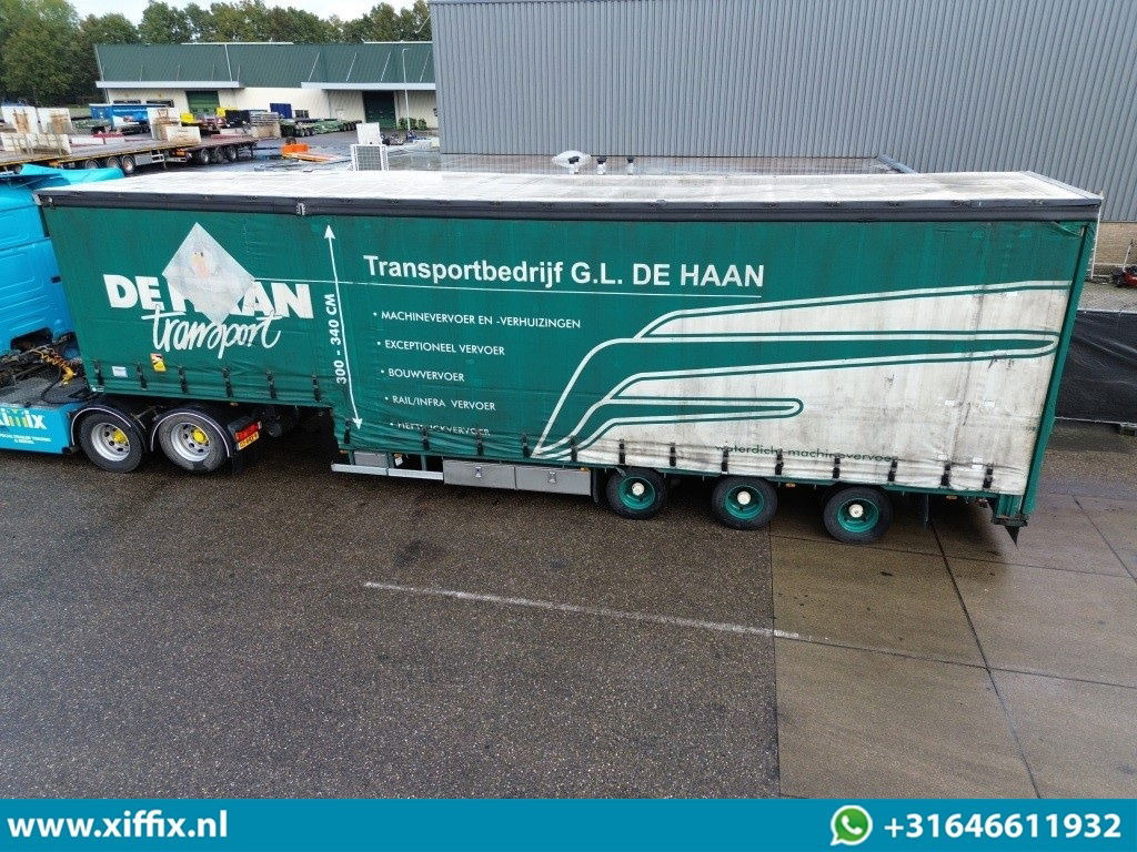 DRACO 3-ass. Semi dieplader met huifopbouw / 2x gestuurd - Lavloader semitrailer: bilde 2 DRACO 3-ass. Semi dieplader met huifopbouw / 2x gestuurd - Lavloader semitrailer: bilde 2