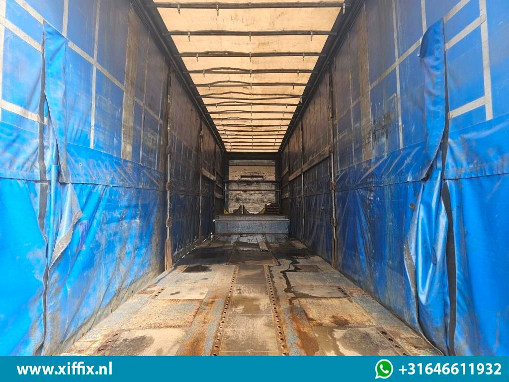 Lavloader semitrailer Dinkel 4-ass. Semi dieplader met elektrische huifopbouw / 2x naloop gestuurd: bilde 9 Lavloader semitrailer Dinkel 4-ass. Semi dieplader met elektrische huifopbouw / 2x naloop gestuurd: bilde 9