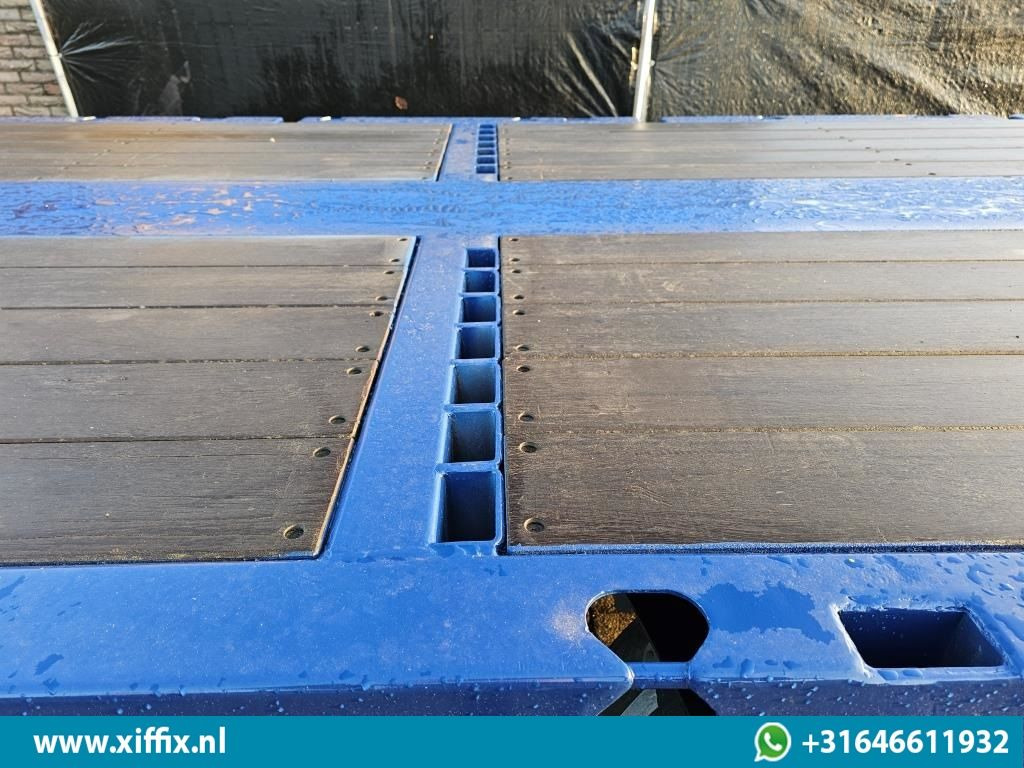 Åpen semitrailer Doll 3-ass. Vlakke uitschuifbare oplegger / Naloop gestuurd / 14091: bilde 9