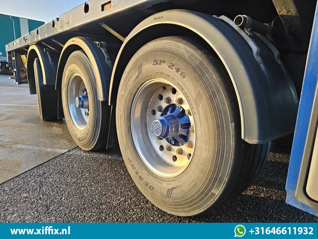 Åpen semitrailer Doll 3-ass. Vlakke uitschuifbare oplegger / Naloop gestuurd / 14091: bilde 7