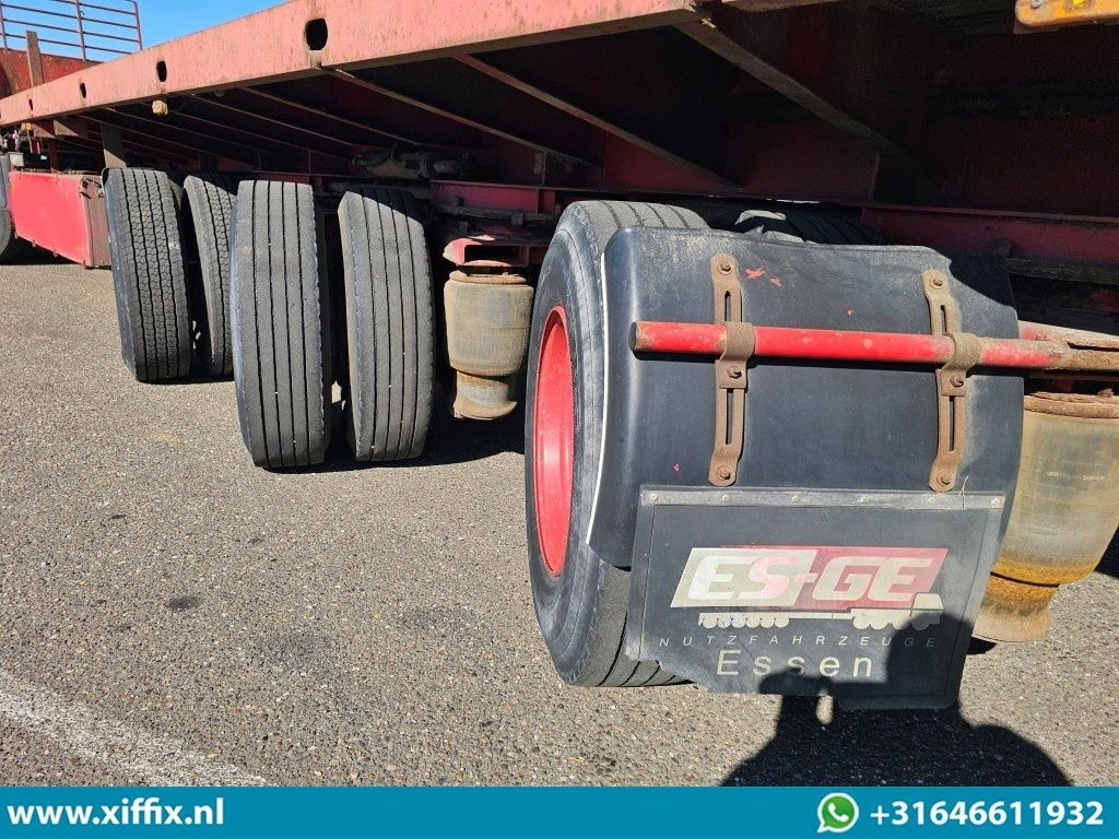 ES-GE 3-ass. Vlakke dubbel 2x uitschuifbare oplegger / 3x gestuurd - Åpen semitrailer: bilde 5 ES-GE 3-ass. Vlakke dubbel 2x uitschuifbare oplegger / 3x gestuurd - Åpen semitrailer: bilde 5