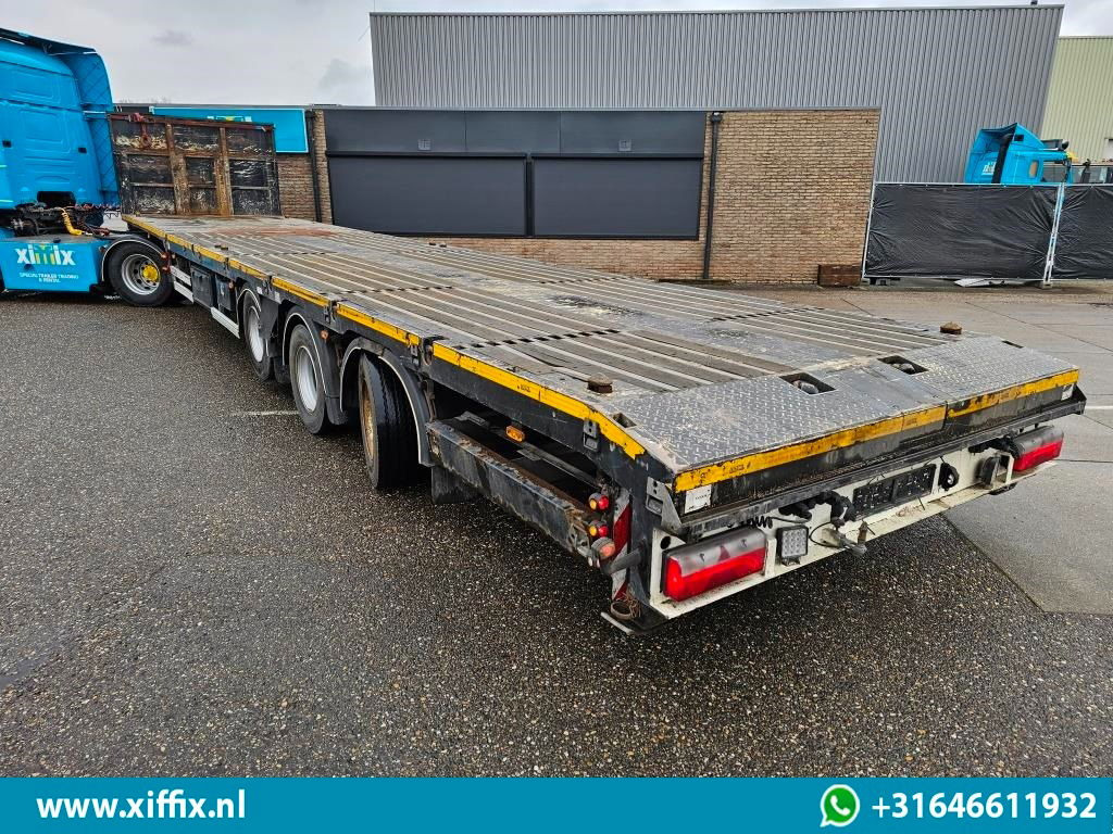 ES-GE 3-ass. Vlakke uitschuifbare Mega oplegger / Naloop gestuurd - Åpen semitrailer: bilde 4 ES-GE 3-ass. Vlakke uitschuifbare Mega oplegger / Naloop gestuurd - Åpen semitrailer: bilde 4