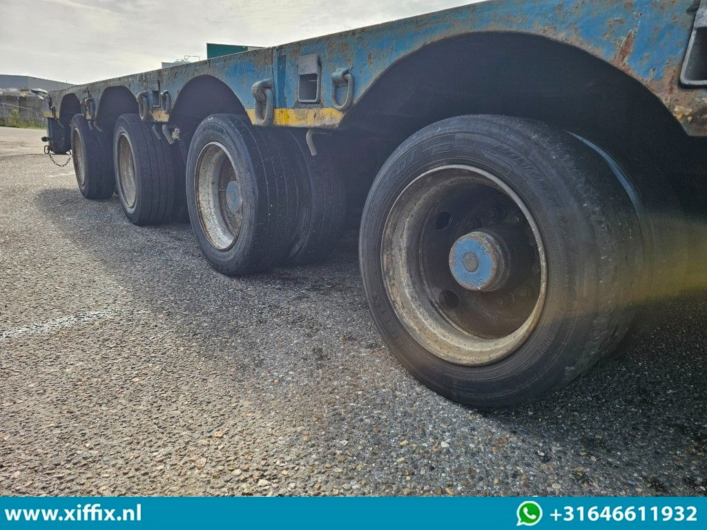 ES-GE 4-ass. Uitschuifbare semi dieplader / 78 cm. Hoog / 2x naloop gestuurd - Lavloader semitrailer: bilde 5 ES-GE 4-ass. Uitschuifbare semi dieplader / 78 cm. Hoog / 2x naloop gestuurd - Lavloader semitrailer: bilde 5