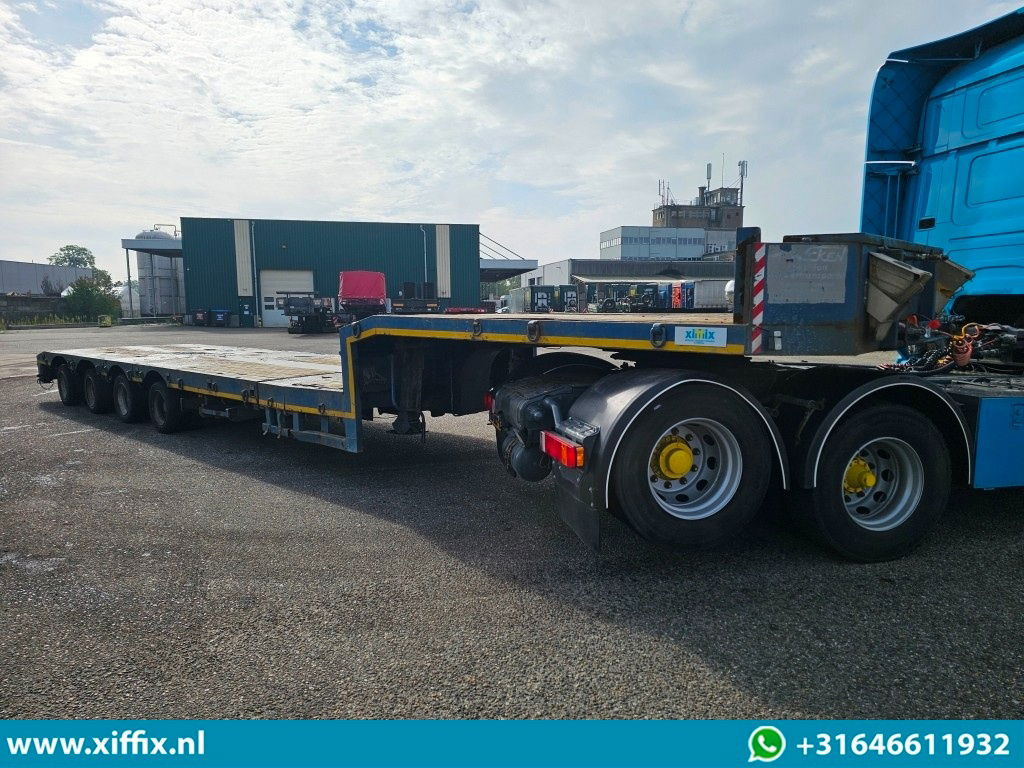 ES-GE 4-ass. Uitschuifbare semi dieplader / 78 cm. Hoog / 2x naloop gestuurd - Lavloader semitrailer: bilde 4 ES-GE 4-ass. Uitschuifbare semi dieplader / 78 cm. Hoog / 2x naloop gestuurd - Lavloader semitrailer: bilde 4