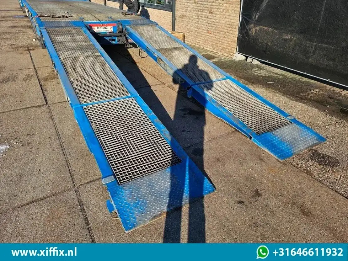 Faymonville 3-ass. Semi dieplader met dubbele hydr. Kleppen en hydr. Verstelbare - Lavloader semitrailer: bilde 4 Faymonville 3-ass. Semi dieplader met dubbele hydr. Kleppen en hydr. Verstelbare - Lavloader semitrailer: bilde 4