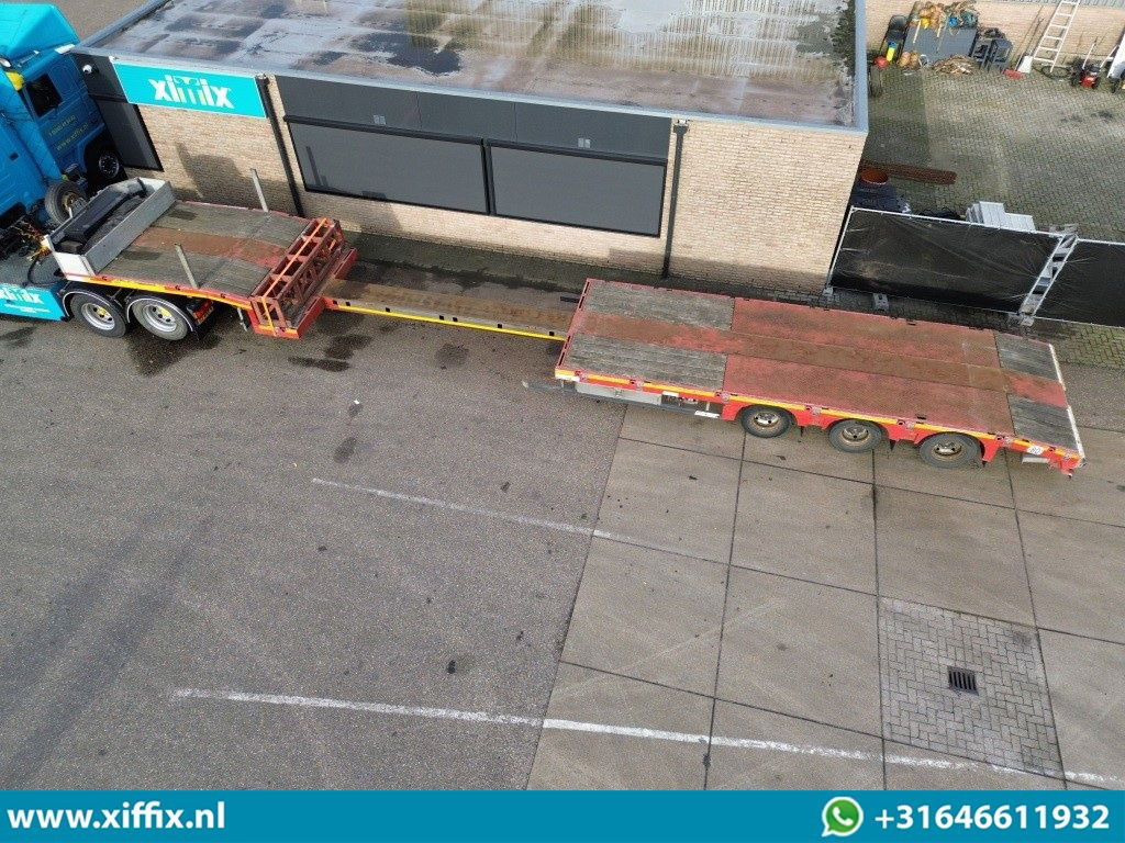 Faymonville 3-ass. Uitschuifbare semi dieplader / Naloop gestuurd - Lavloader semitrailer: bilde 2 Faymonville 3-ass. Uitschuifbare semi dieplader / Naloop gestuurd - Lavloader semitrailer: bilde 2