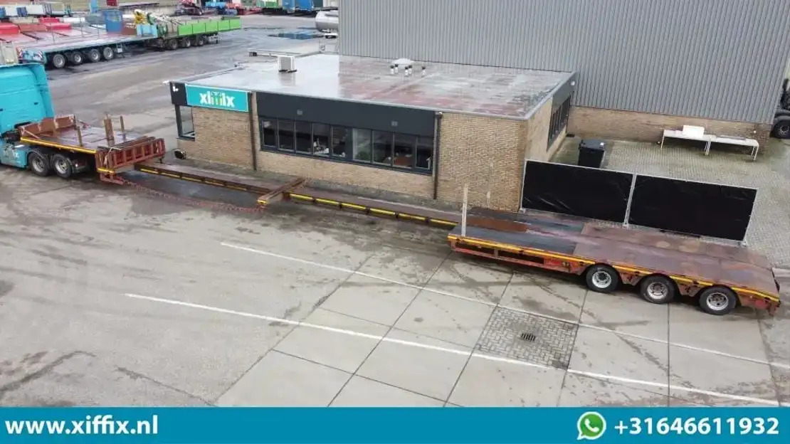 Faymonville 3-ass. dubbel 2x uitschuifbare Semi-Dieplader / 3x gestuurd / 13607 - Lavloader semitrailer: bilde 1 Faymonville 3-ass. dubbel 2x uitschuifbare Semi-Dieplader / 3x gestuurd / 13607 - Lavloader semitrailer: bilde 1