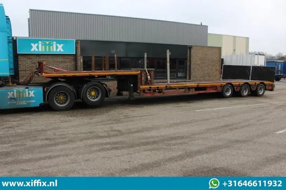 Faymonville 3-ass. dubbel 2x uitschuifbare Semi-Dieplader / 3x gestuurd / 13607 - Lavloader semitrailer: bilde 5 Faymonville 3-ass. dubbel 2x uitschuifbare Semi-Dieplader / 3x gestuurd / 13607 - Lavloader semitrailer: bilde 5