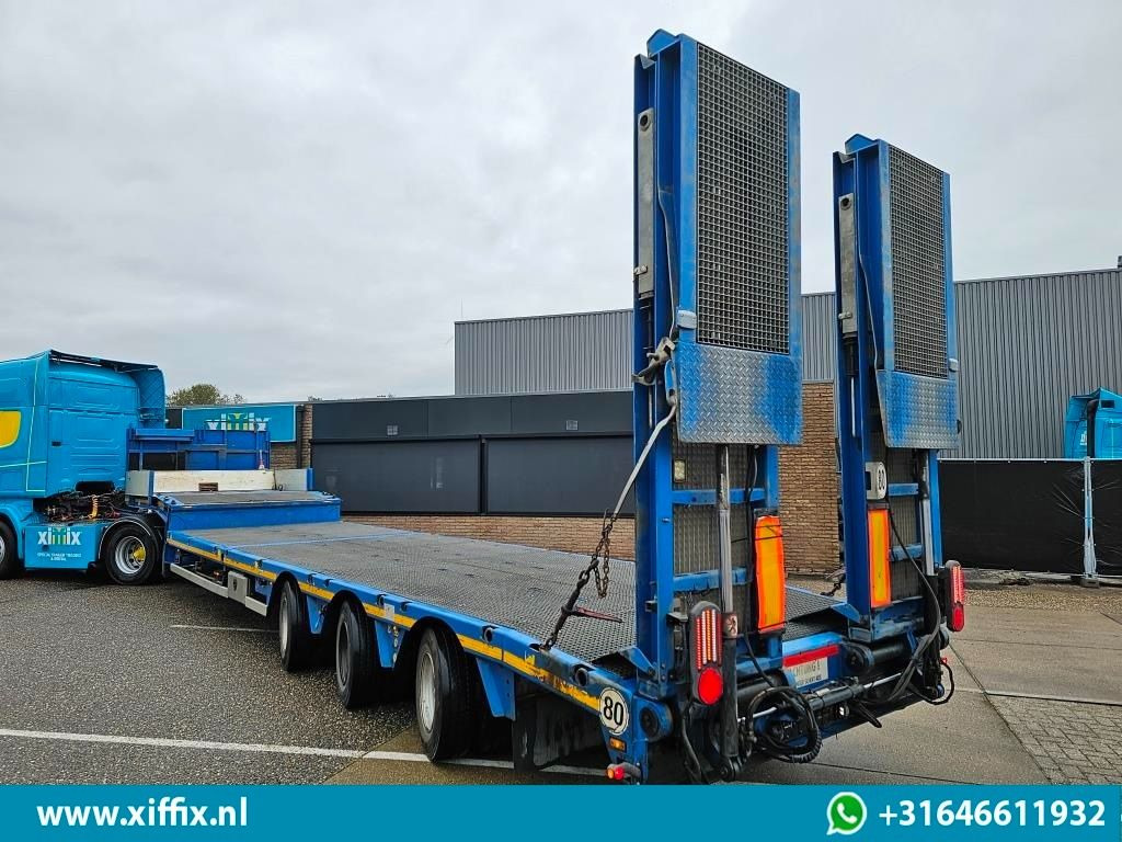 Faymonville TE Huur 3-ass. Semi dieplader met dubbele hydr. Kleppen en hydr. Ver - Lavloader semitrailer: bilde 4 Faymonville TE Huur 3-ass. Semi dieplader met dubbele hydr. Kleppen en hydr. Ver - Lavloader semitrailer: bilde 4