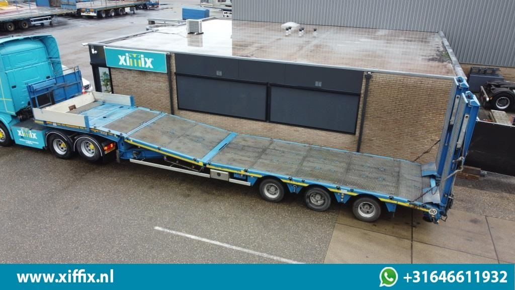 Faymonville TE Huur 3-ass. Semi dieplader met dubbele hydr. Kleppen en hydr. Ver - Lavloader semitrailer: bilde 2 Faymonville TE Huur 3-ass. Semi dieplader met dubbele hydr. Kleppen en hydr. Ver - Lavloader semitrailer: bilde 2