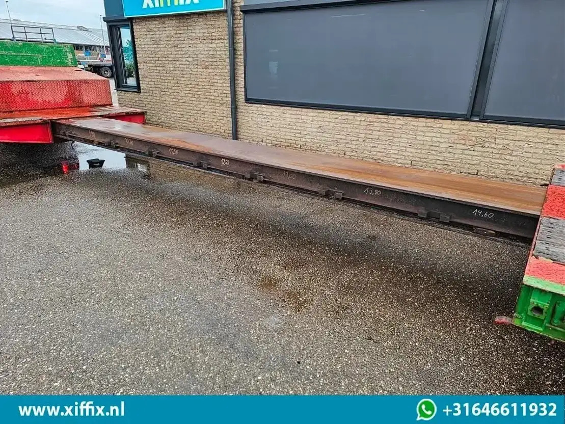 Goldhofer 4-ass. Uitschuifbare semi dieplader / 80 cm. Hoog / 3x gestuurd - Lavloader semitrailer: bilde 5 Goldhofer 4-ass. Uitschuifbare semi dieplader / 80 cm. Hoog / 3x gestuurd - Lavloader semitrailer: bilde 5