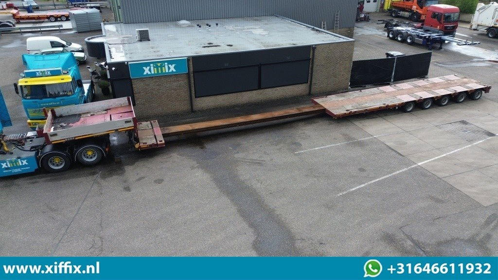 Goldhofer 5-ass. Uitschuifbare semi dieplader / 5x gestuurd - Lavloader semitrailer: bilde 1 Goldhofer 5-ass. Uitschuifbare semi dieplader / 5x gestuurd - Lavloader semitrailer: bilde 1