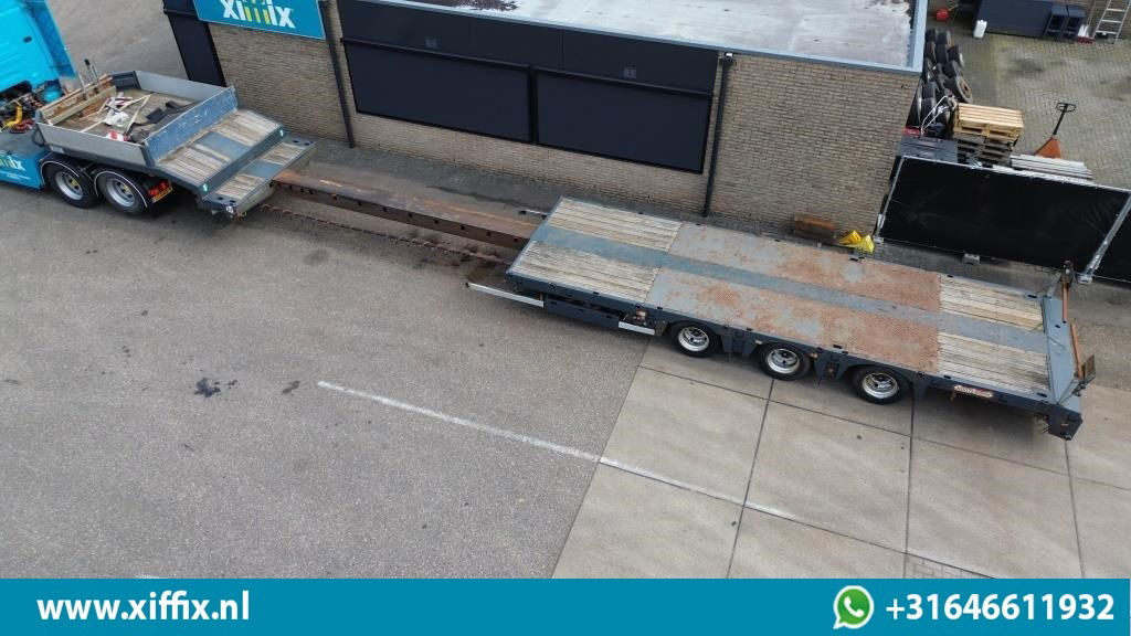 Nooteboom 3-ass. Uitschuifbare Semi dieplader / 1x naloop gestuurd - Lavloader semitrailer: bilde 2 Nooteboom 3-ass. Uitschuifbare Semi dieplader / 1x naloop gestuurd - Lavloader semitrailer: bilde 2