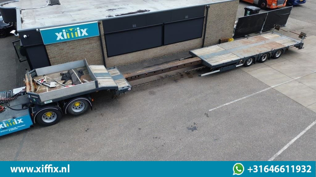 Nooteboom 3-ass. Uitschuifbare Semi dieplader / 1x naloop gestuurd - Lavloader semitrailer: bilde 1 Nooteboom 3-ass. Uitschuifbare Semi dieplader / 1x naloop gestuurd - Lavloader semitrailer: bilde 1
