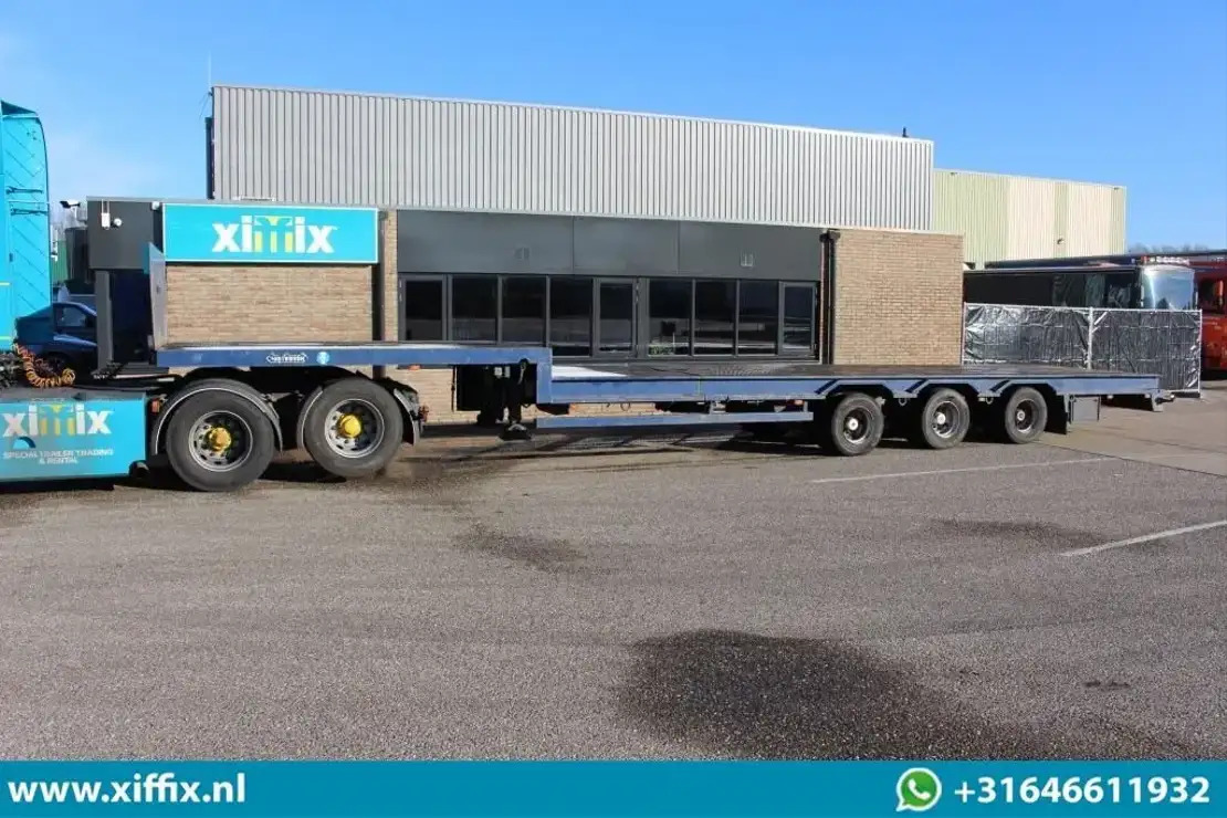 Nooteboom 3-ass. Uitschuifbare semi dieplader / 3x gestuurd - Lavloader semitrailer: bilde 4 Nooteboom 3-ass. Uitschuifbare semi dieplader / 3x gestuurd - Lavloader semitrailer: bilde 4