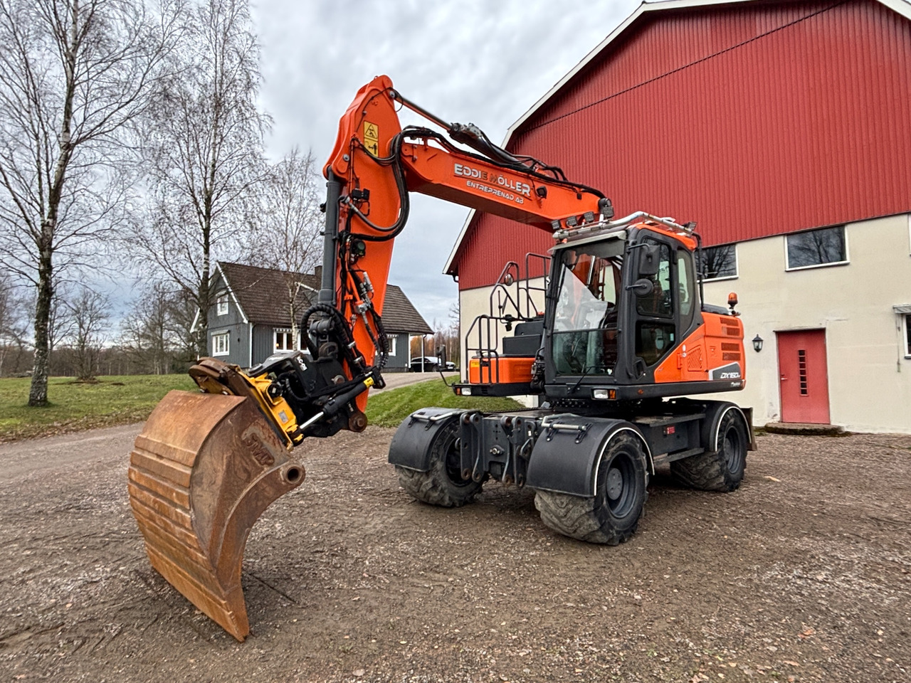 Doosan DX160W-5 - Gravemaskin: bilde 1 Doosan DX160W-5 - Gravemaskin: bilde 1