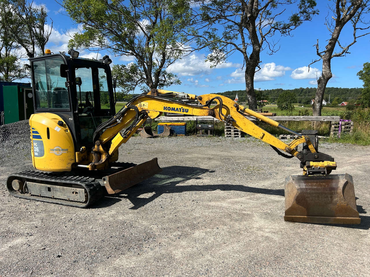 Komatsu PC26MR-3 - Gravemaskin: bilde 1 Komatsu PC26MR-3 - Gravemaskin: bilde 1