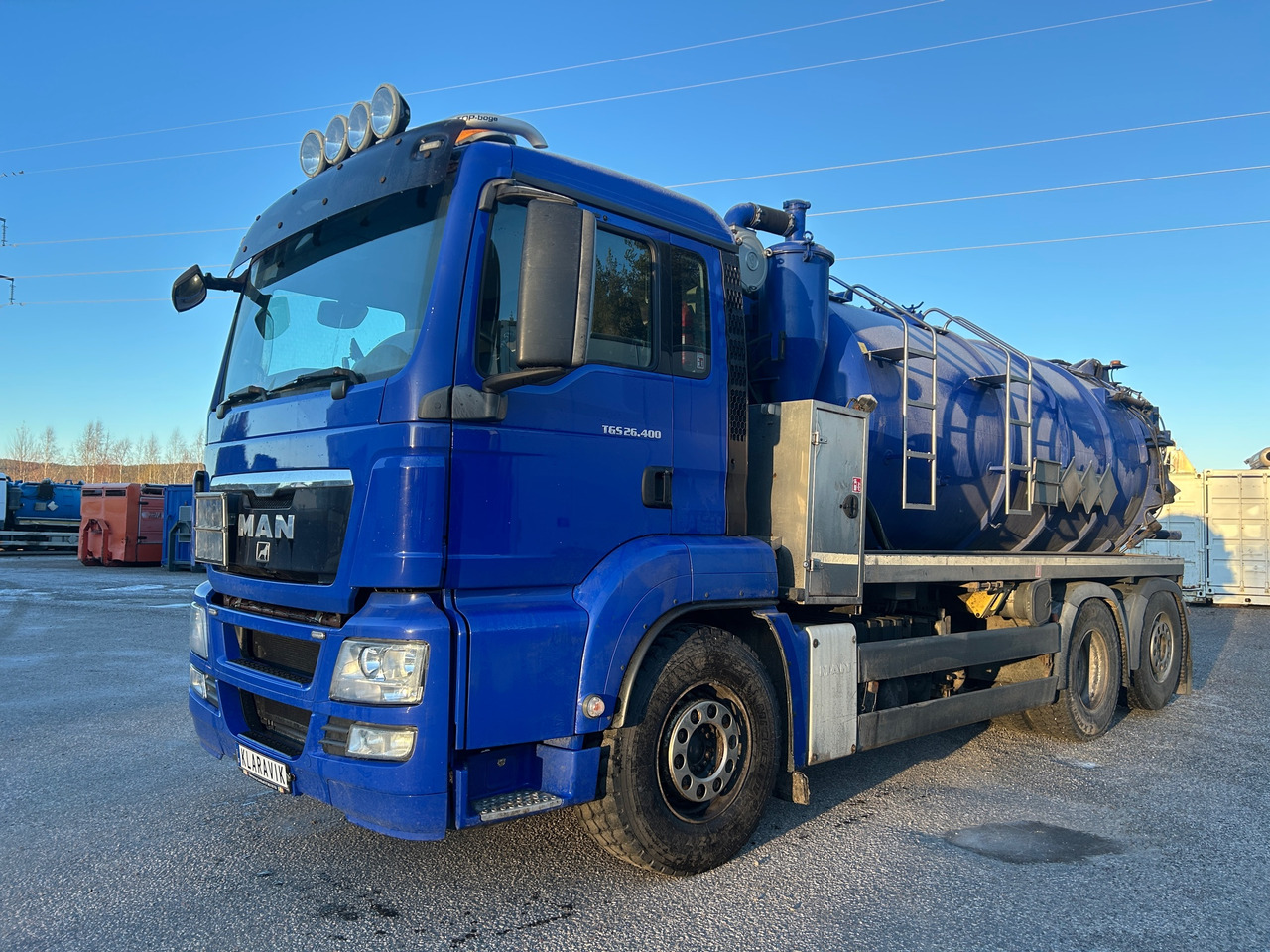 MAN TGS 26.400 6X2-2 BL - Vakuum lastebil: bilde 1 MAN TGS 26.400 6X2-2 BL - Vakuum lastebil: bilde 1