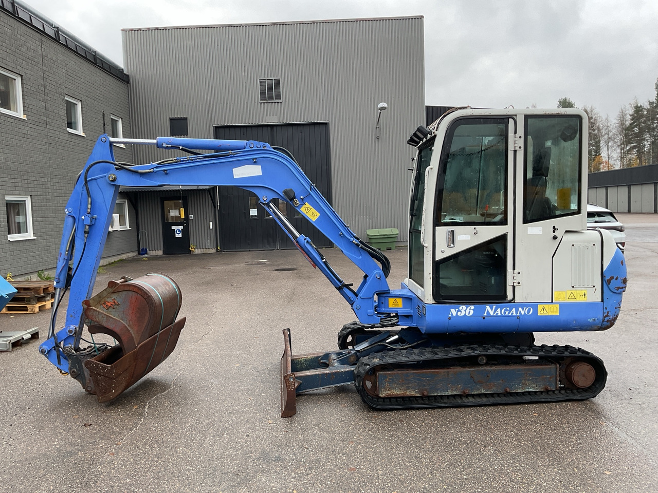 Nagano NS35-2 - Gravemaskin: bilde 1 Nagano NS35-2 - Gravemaskin: bilde 1