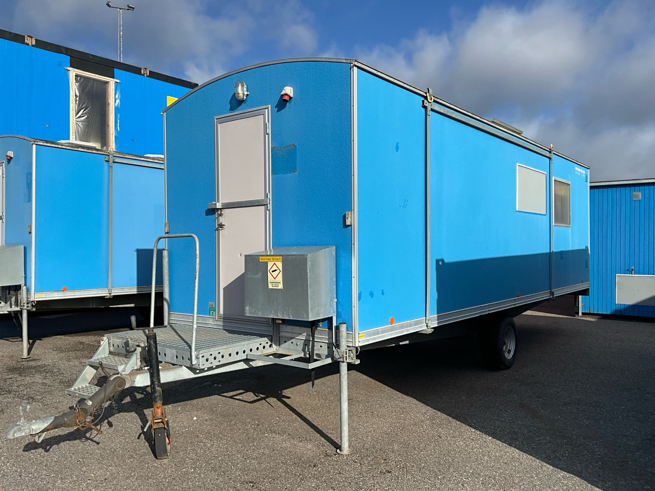 Norrlandsvagnar OMF6-30D - Container og brakker, Tilhenger: bilde 1 Norrlandsvagnar OMF6-30D - Container og brakker, Tilhenger: bilde 1