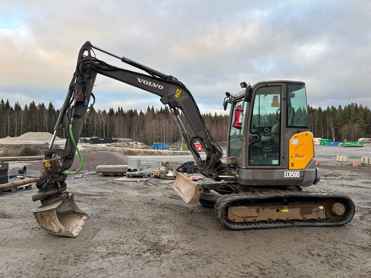 Volvo ECR50D - Gravemaskin: bilde 1 Volvo ECR50D - Gravemaskin: bilde 1